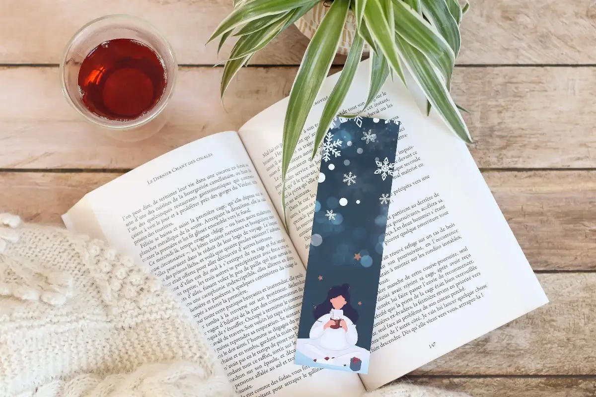 Marque page thème de Nöel