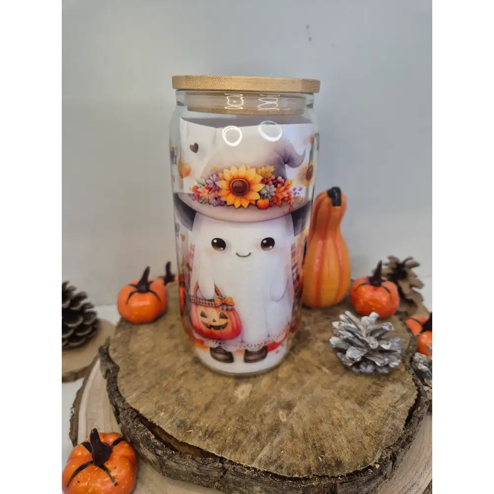 Verre transparent Halloween